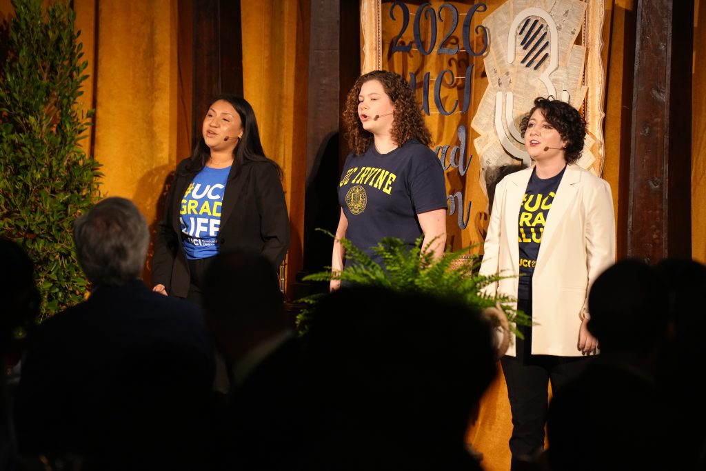 Singers on stage