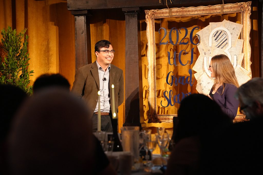 Adrian Francisco Duran Ornelas speaking to Bri McWhorter